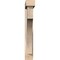 Ekena Millwork Westlake Block Smooth Bracket w/ Offset Brace, Douglas Fir, 5 1/2"W x 30"D x 38"H BKT0604X30X38WTL05SDF - alternate 3